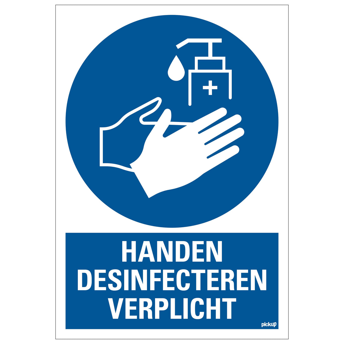 Bord 230x330 mm social distance distance sociale - 19 1272300025 EAN 8711234133700