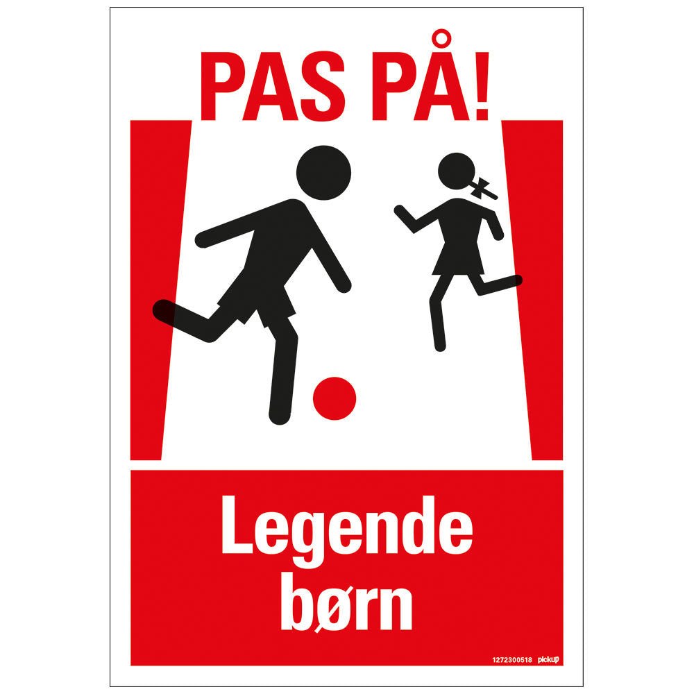 Bord skilt tecken merkki 230x330 mm Combinatie - PAS PA LEGENDE BORN - 1272300518 - EAN 8711234130204 - hard kunststof polystyreen 1,5 mm