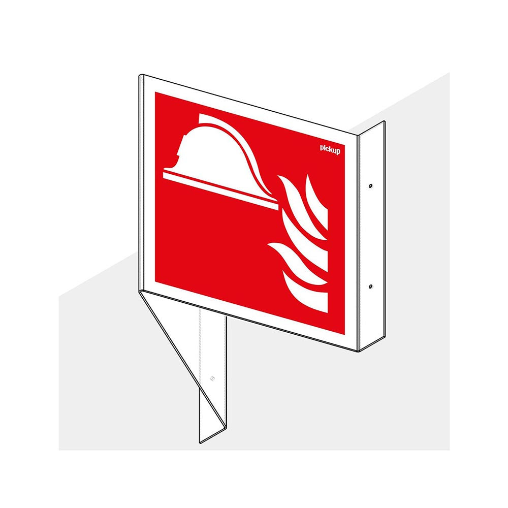 Panoramabord brandbestrijdingsmiddelen 150x300 mm -1290150306 - EAN 8711234006356 - hard kunststof polystyreen 1,5 mm