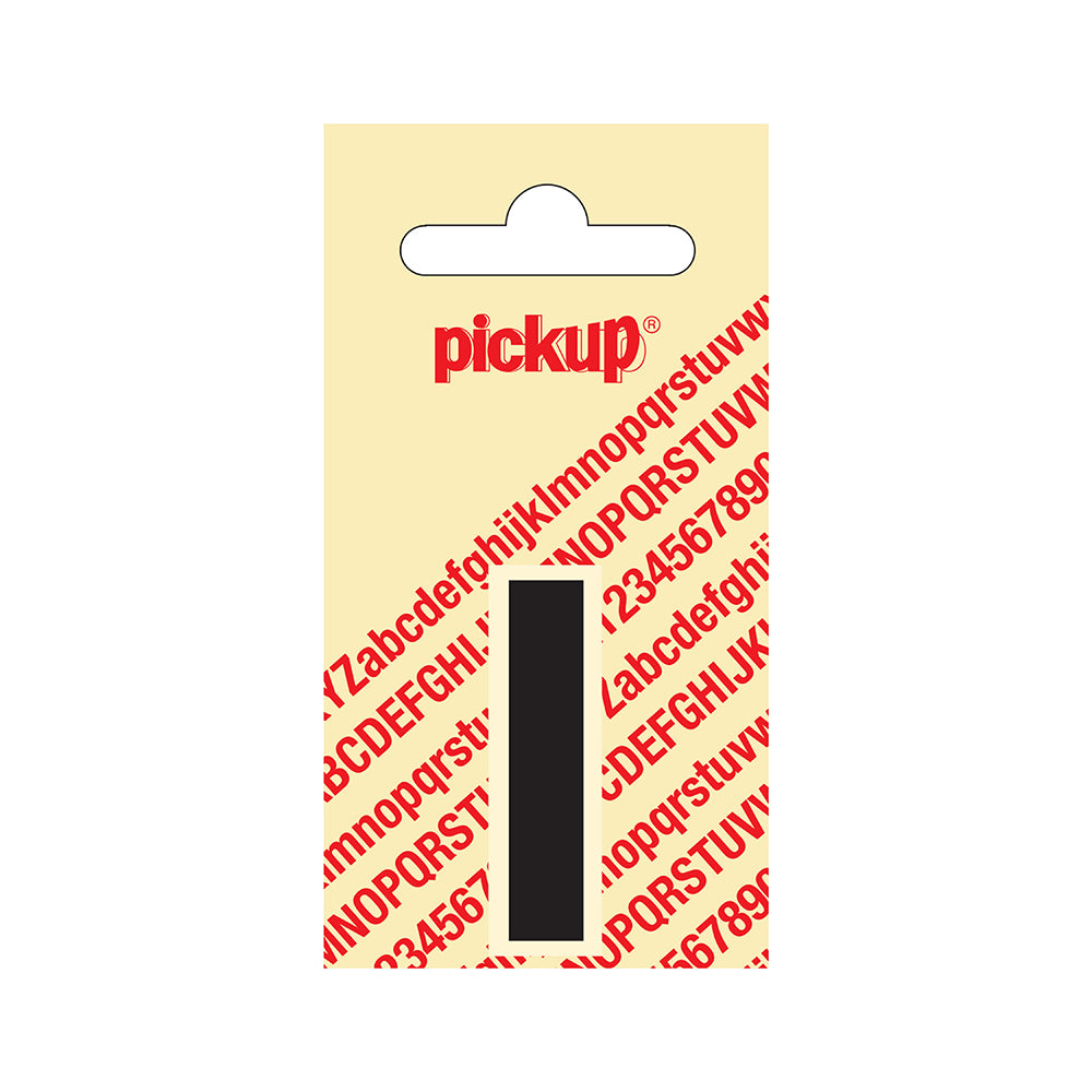 Plakletter Helvetica 40 mm - zwart I - Helvetica - 31202040I - EAN 8711234101082 - zelfklevend vinyl