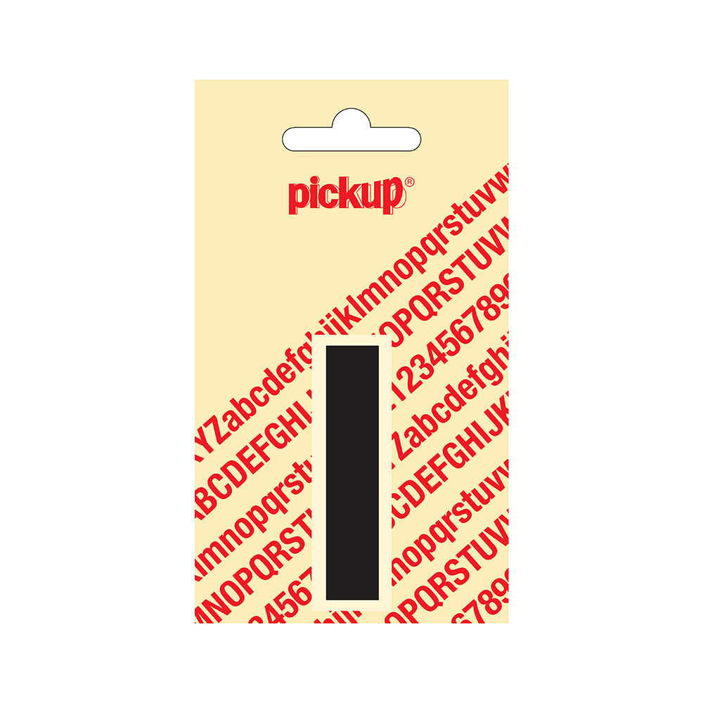 Plakletter Helvetica 60 mm - zwart I - Helvetica - 31202060I - EAN 8711234121080 - zelfklevend vinyl