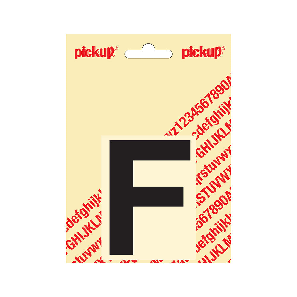 Plakletter Helvetica 80 mm - zwart F - Helvetica - 31202080F - EAN 8711234131058 - zelfklevend vinyl