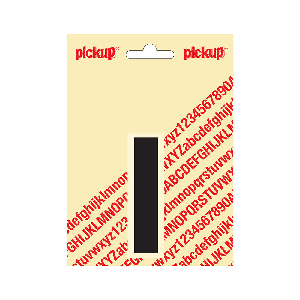 Plakletter Helvetica 80 mm - zwart I - Helvetica - 31202080I - EAN 8711234131089 - zelfklevend vinyl