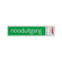 Route Alulook 165x44 mm - Nooduitgang - 4621 - EAN 8711234046215 - zelfklevend kunststof aluminiumlook alulook