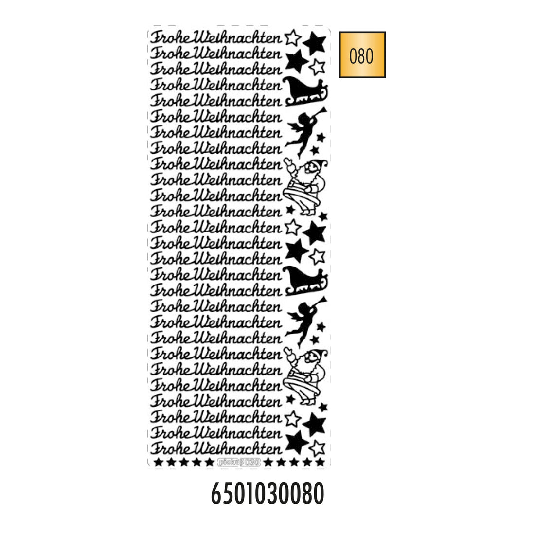 Hobbysticker 030 goud 6501030080 EAN 8711234415578