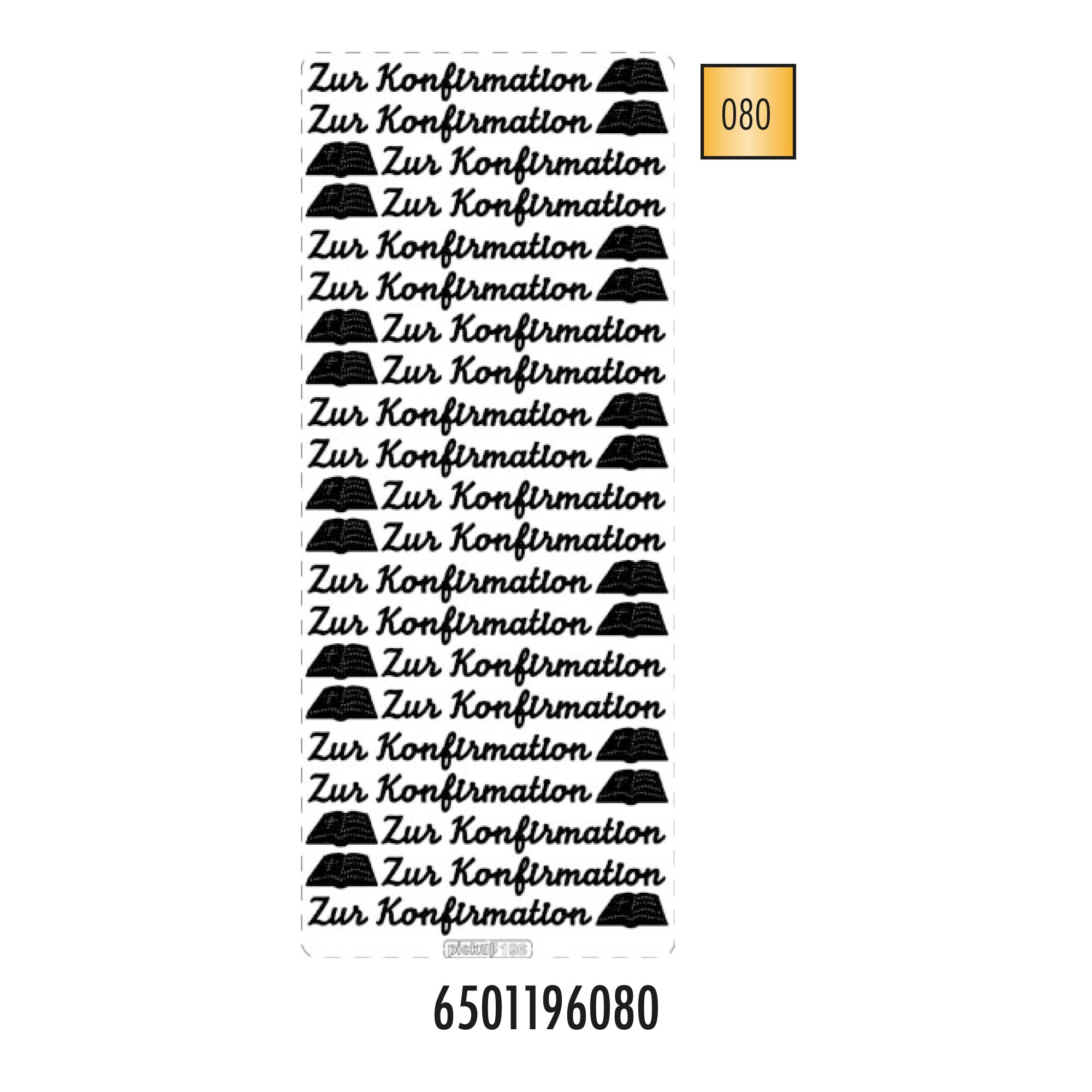 Hobbysticker 196 goud 6501196080 EAN 8711234418210