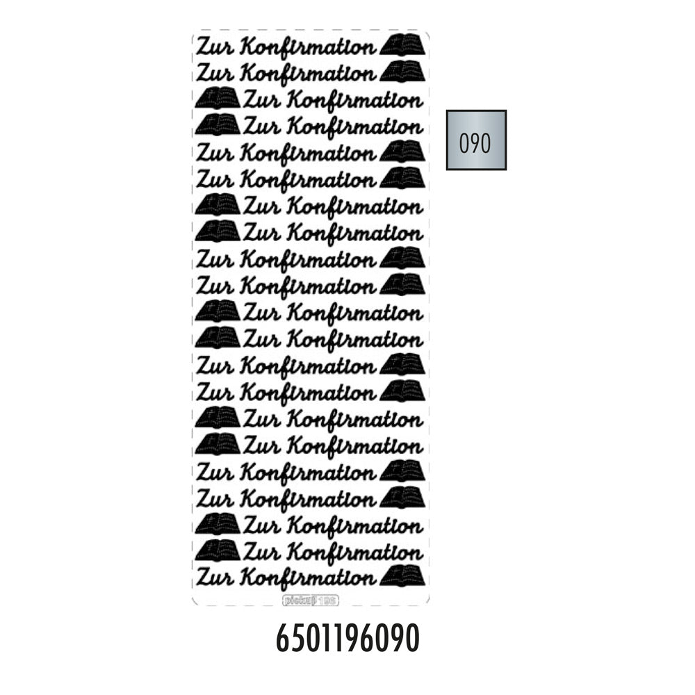 Hobbysticker 196 zilver 6501196090 EAN 8711234418227