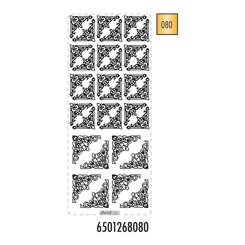 Hobbysticker 268 goud 6501268080 EAN 8711234419248