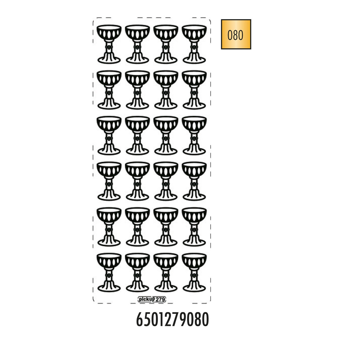 Hobbysticker 279 goud 6501279080 EAN 8711234419767