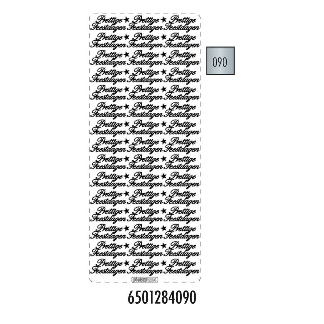 Hobbysticker 284 zilver 6501284090 EAN 8711234419873