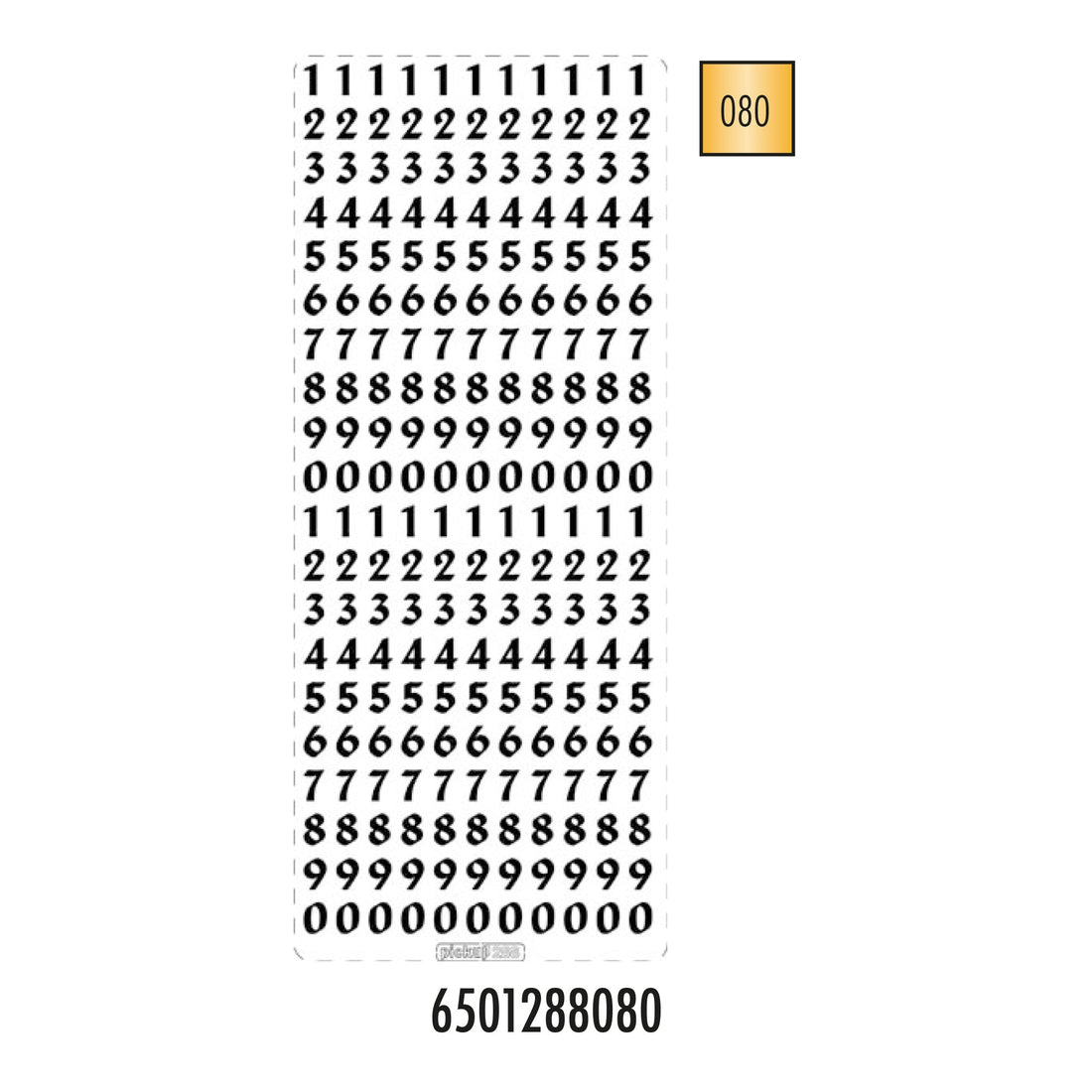 Hobbysticker 288 goud 6501288080 EAN 8711234419965