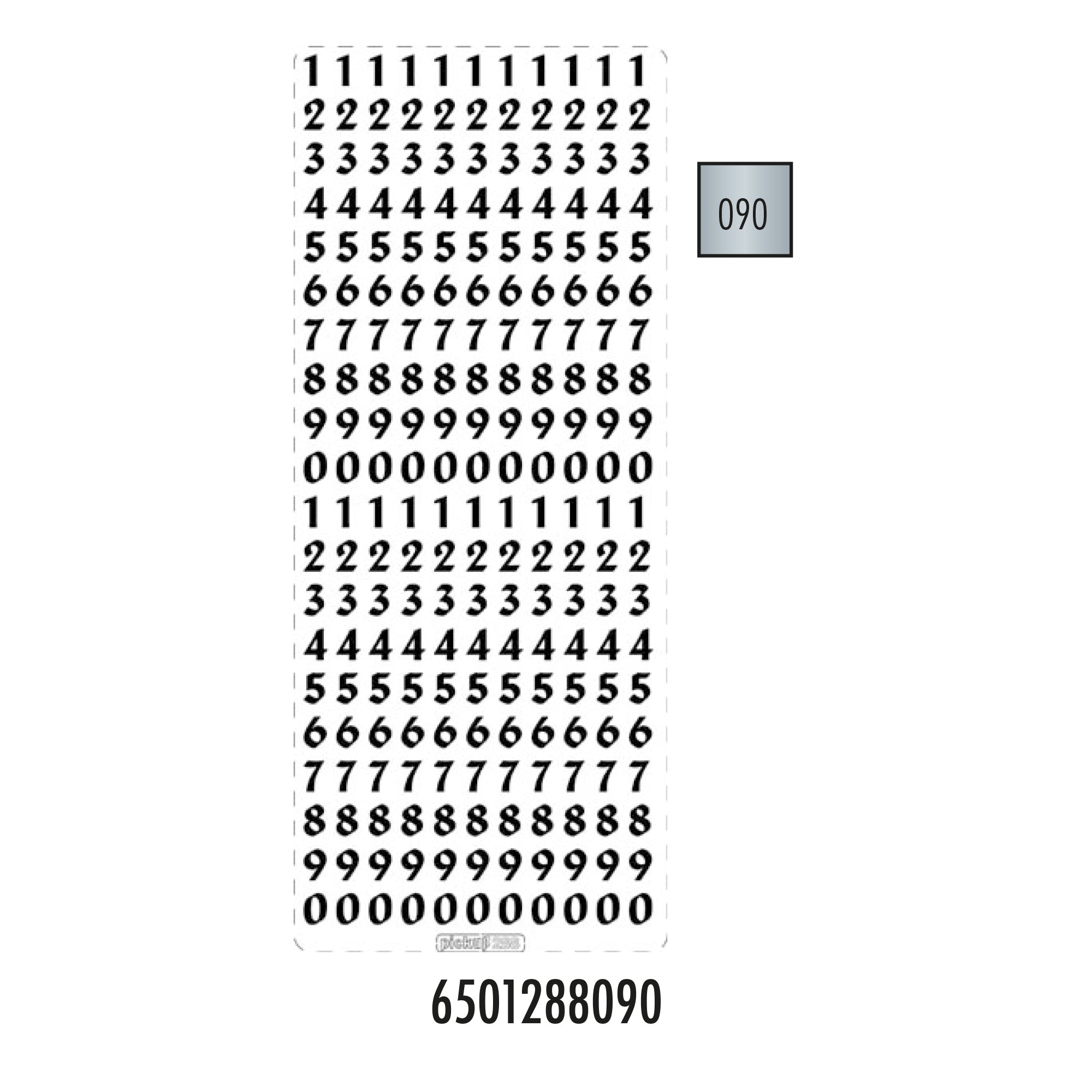 Hobbysticker 288 zilver 6501288090 EAN 8711234419972