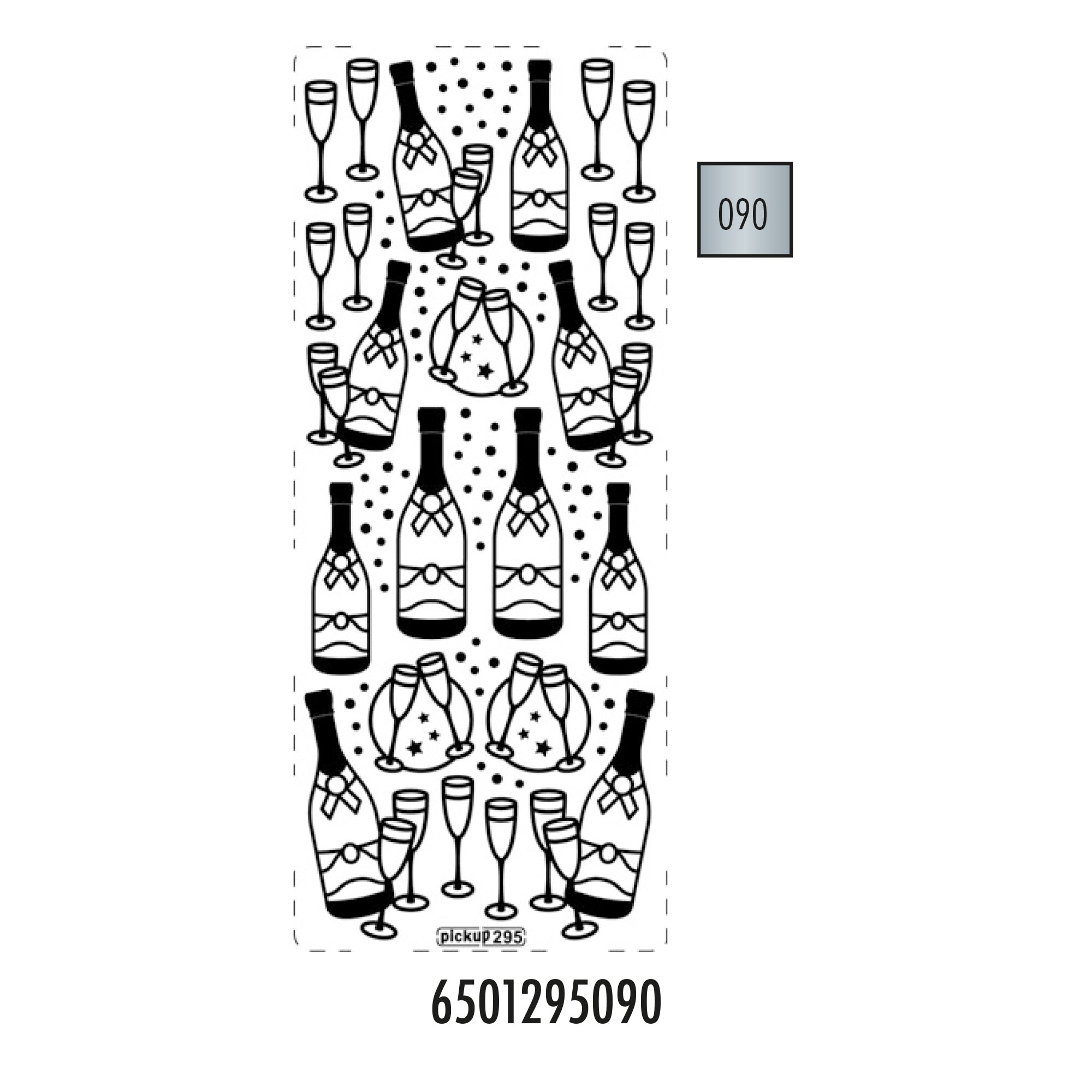 Hobbysticker 295 zilver 6501295090 EAN 8711234420114