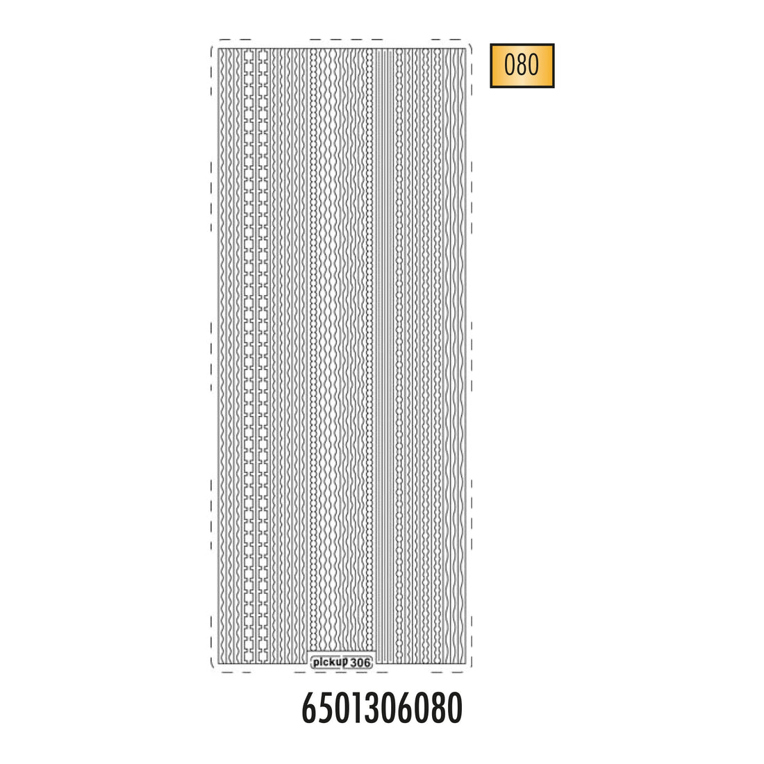Hobbysticker 306 goud 6501306080 EAN 8711234420367
