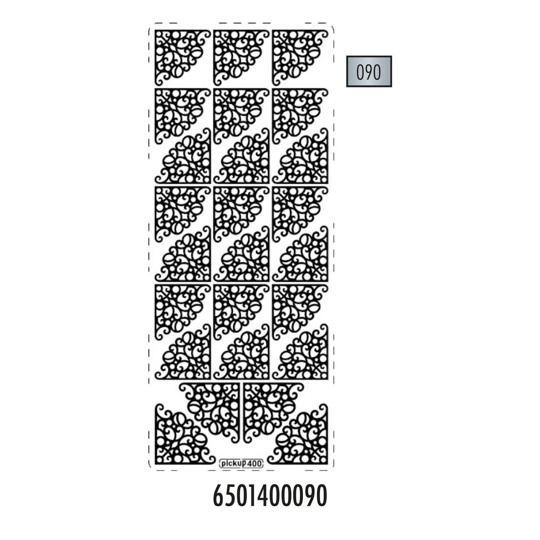 Hobbysticker 400 zilver 6501400090 EAN 8711234501813