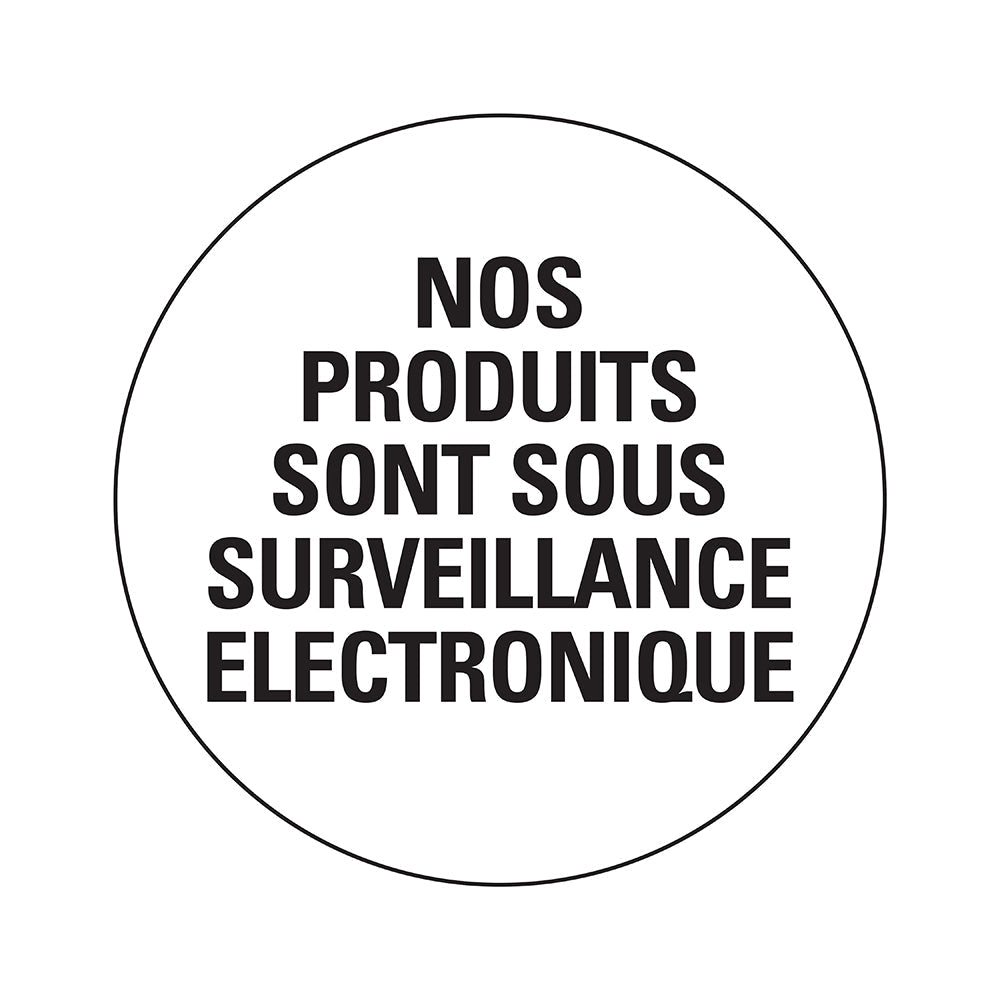 Pictogram rond 200 mm - Nos produits… - P659-20 - EAN 8711234031433 - zelfklevende vinyl sticker