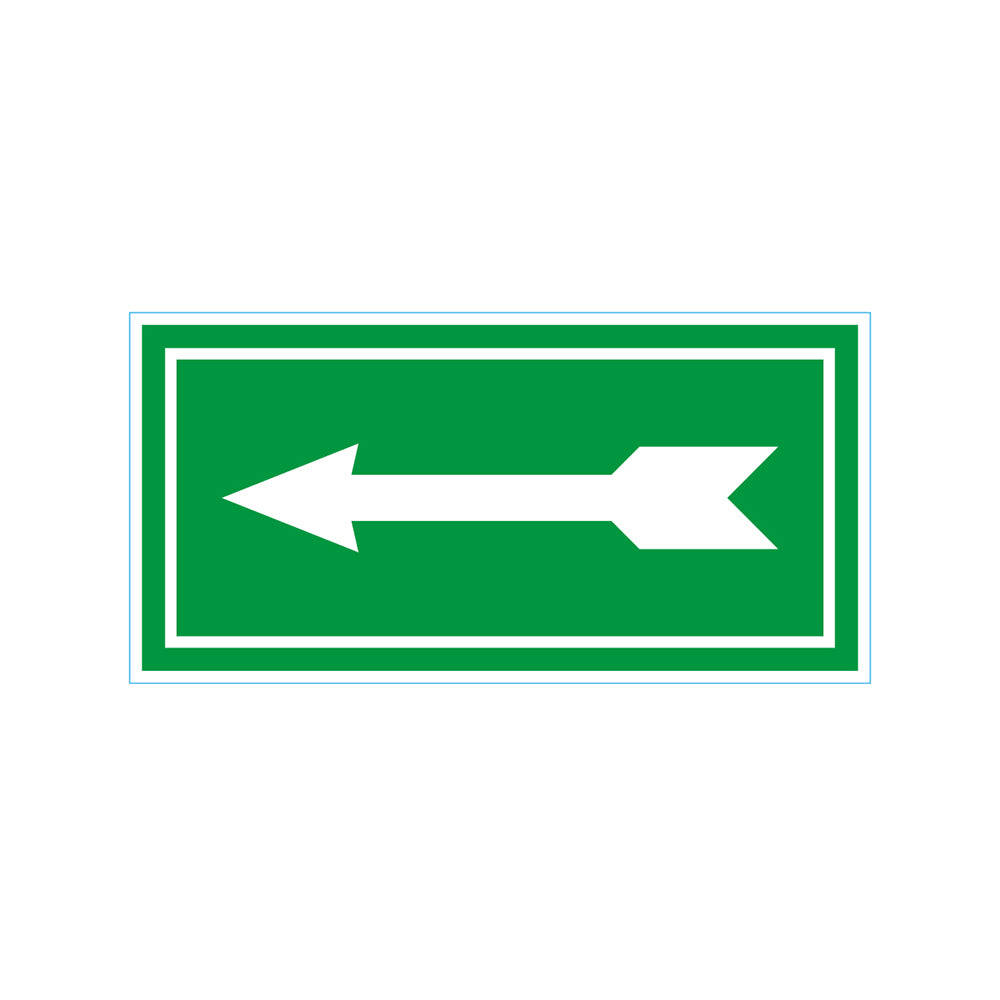 Pictogram 300x150 mm - Voie - P665 - EAN 8711234031495 - zelfklevende vinyl sticker