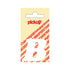 Plakletter CooperBlack 80 mm - wit B - CooperBlack - 31312080B - EAN 8711234322012 - zelfklevend vinyl