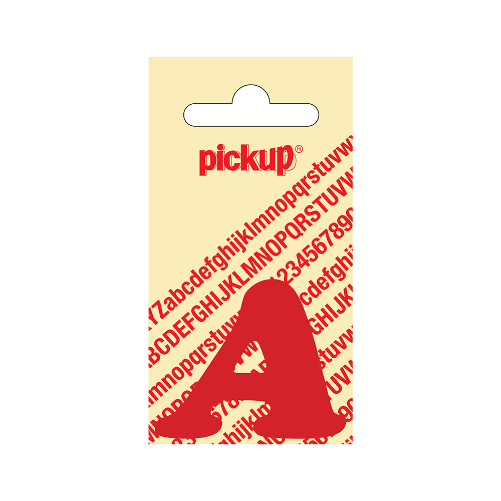 Plakletter CooperBlack 60 mm - rood A - CooperBlack - 31322060A - EAN 8711234313003 - zelfklevend vinyl