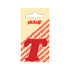 Plakletter CooperBlack 40 mm - rood T - CooperBlack - 31322040T - EAN 8711234303196 - zelfklevend vinyl