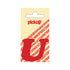 Plakletter CooperBlack 40 mm - rood U - CooperBlack - 31322040U - EAN 8711234303202 - zelfklevend vinyl