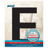 Nautic plakletter 150mm zwart E - zwart E 31402150E - EAN 8711234061331 - zelfklevend vinyl zelfklevend vinyl lettertype geschikt voor nautische toepassingen haven zeilboten motorboten schepen pleziervaart