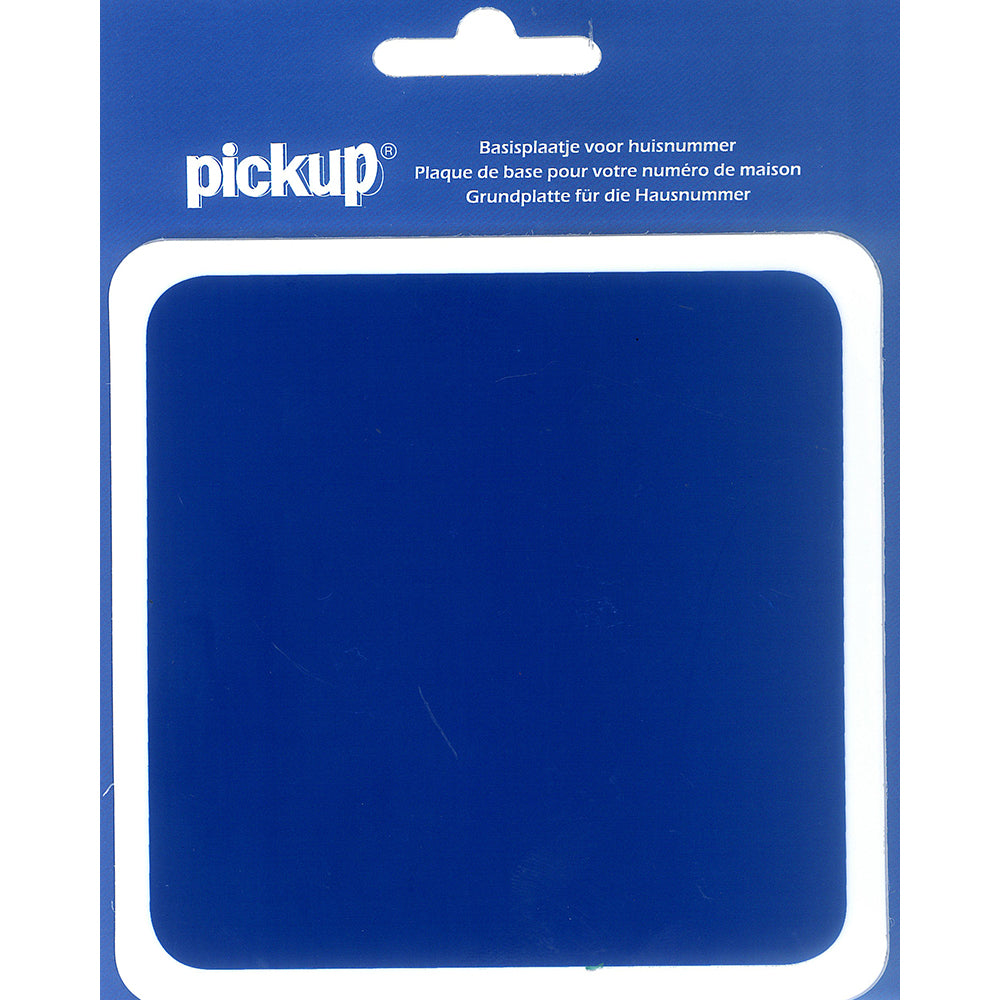 Blancoplaatje 12x12 cm - 380010070P - EAN 8711234304193 - hard kunststof