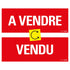 Panneau 330x120 mm - A Vendre Vendu double face - 1270330220 - EAN 8711234128522 - hard kunststof polystyreen 1,5 mm