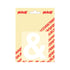 Plakletter Helvetica 80 mm - wit & - Helvetica - 31212080& - EAN 8711234132802 - zelfklevend vinyl