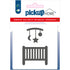 Route Acryl Babykamer wit - 9 x 9 cm - 4212090111 - EAN 8711234004468 - zelfklevend acrylaat 3 mm