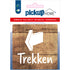 Route Acryl Trekken hout - 9 x 9 cm - 4219090117 - EAN 8711234004901 - zelfklevend acrylaat 3 mm