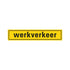 Pickup Sticker 40x8 cm werkverkeer - geel - 8199080001 - EAN 8711234006233 - zelfklevend vinyl