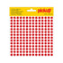 Stippen vinyl 8 mm rood - 392 stuks - 9051 - EAN 8711234091512 - zelfklevende vinyl