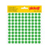 Stippen vinyl 12 mm groen - 200 stuks - 9063 - EAN 8711234091635 - zelfklevende vinyl