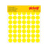 Stippen vinyl 19 mm geel - 98 stuks - 9070 - EAN 8711234091703 - zelfklevende vinyl