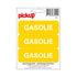 Pictogram 100x33 mm - Gasolie 3x - P251 - EAN 8711234339225 - zelfklevende vinyl sticker 