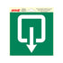 Pictogram 200x200 mm - Normale uitgang - P616-20 - EAN 8711234039033 - zelfklevende vinyl sticker 