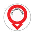 Pictogram rond 200 mm - Extincteur - P657-20 - EAN 8711234031419 - zelfklevende vinyl sticker 