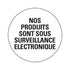 Pictogram rond 200 mm - Nos produits… - P659-20 - EAN 8711234031433 - zelfklevende vinyl sticker 