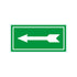 Pictogram 300x150 mm - Voie - P665 - EAN 8711234031495 - zelfklevende vinyl sticker 