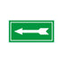 Pictogram 300x150 mm - Voie - P665 - EAN 8711234031495 - zelfklevende vinyl sticker 